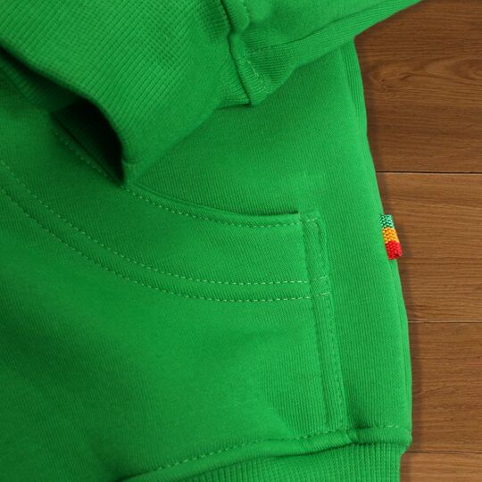 Bluza kangurka rozpinana DubLion | kolor jasny zielony