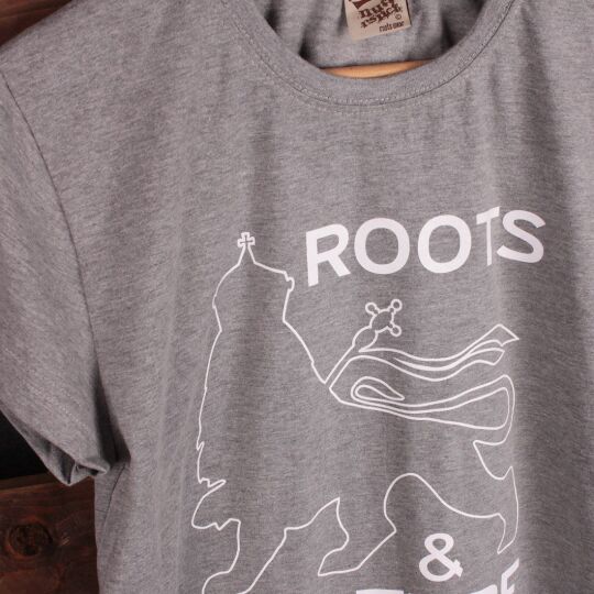 Roots & Culture ladies tee - gray