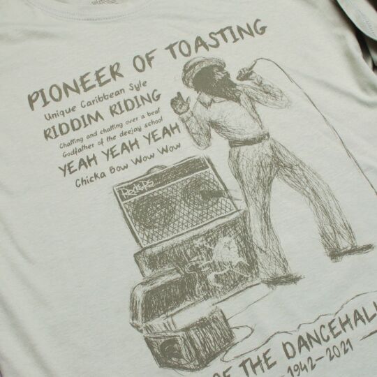 T-shirt Pioneer of Toasting U-Roy