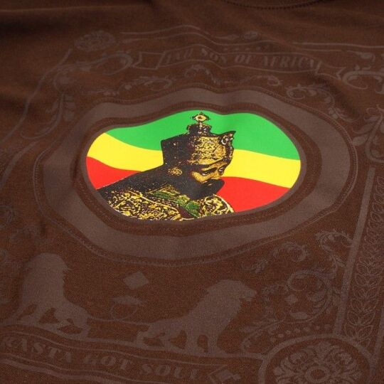 Jah son of Africa / Rasta Got Soul - Brown tshirt