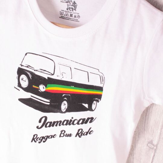 Kids t-shirt | Jamaican Reggae Bus Ride