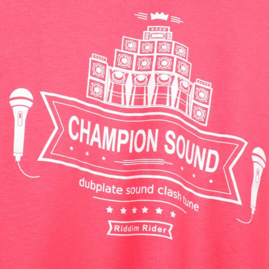 Champion Sound | Dubplate Sound Clash Tune ladies oversize tshirt