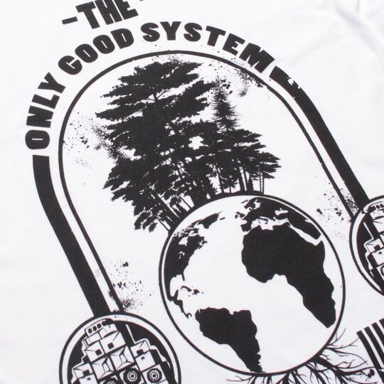 The Only Good System is an Ecosystem ladies tshirt