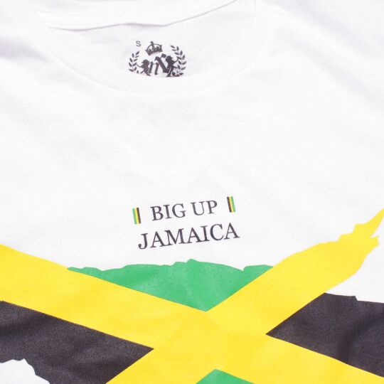 Big Up Jamaica  ladies tshirt