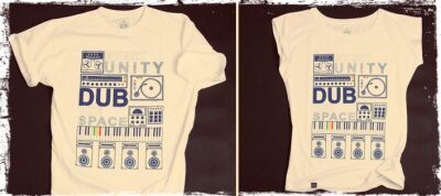 Every Unity Dub The Space - white tshirt