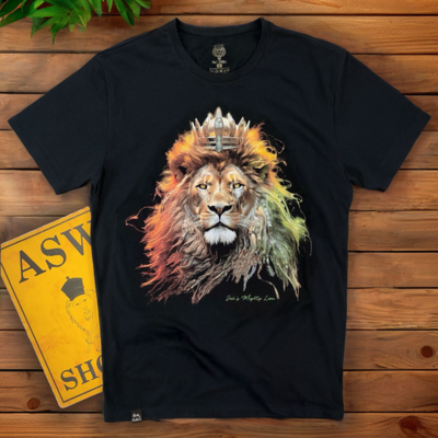 Jah's Mighty Lion t-shirt