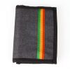 Portfel Nuff Respekt | dark gray + rasta