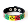 Bransoleta Skull rasta