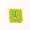 Frotka na rękę - haft Ganja - seledyn