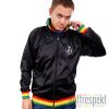 Classic Wreath rasta track jacket