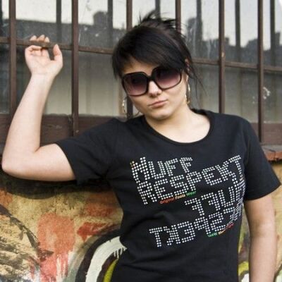 Koszulka damska Nuff Respekt Mirror - czarna