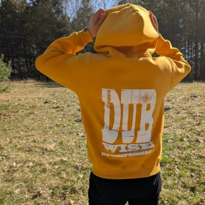 Bluza z nadrukiem na plecach DubWise No compromise!