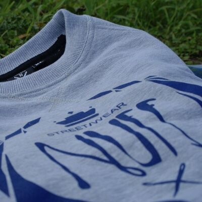 Nuff wear Classic fit sweatshirt - gray