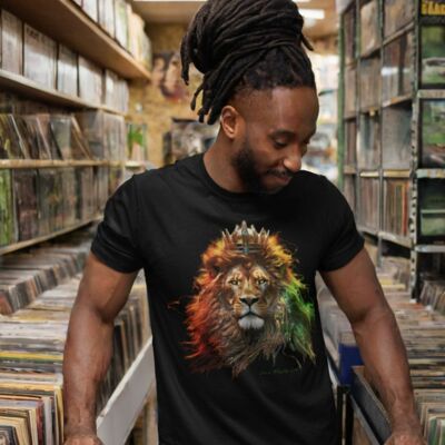 T-shirt Jah's Mighty Lion