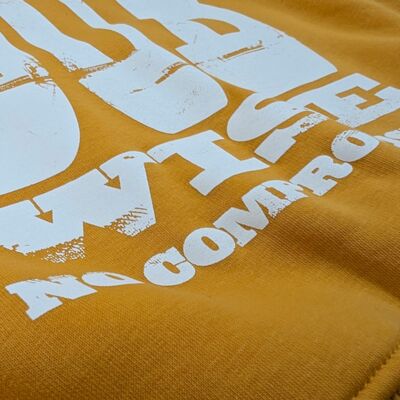 Bluza z nadrukiem na plecach DubWise No compromise!