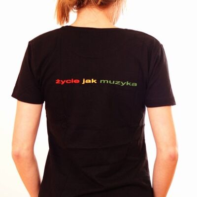 Ladies tshirt - Izrael - Życie Jak Muzyka