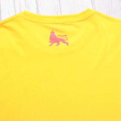 Reggae Sound Ital Conscious and Wise yellow t-shirt 