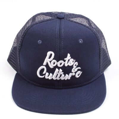 Roots & Culture trucker cap | Navy