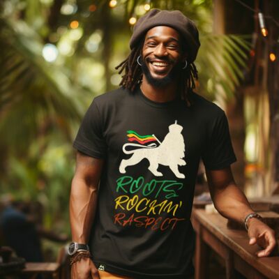 Roots Rockin' Raspect t-shirt