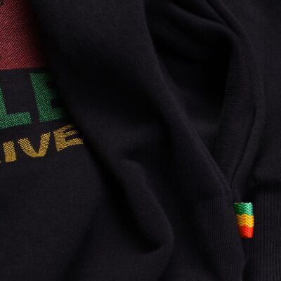 Bluza z kapturem Rebel Warrior | Jah people wake up and live