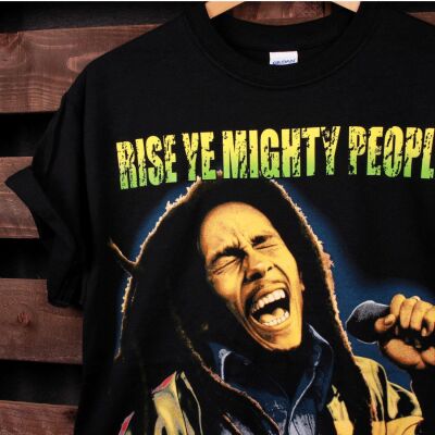 Bob Marley - Rise Ye Mighty People tshirt