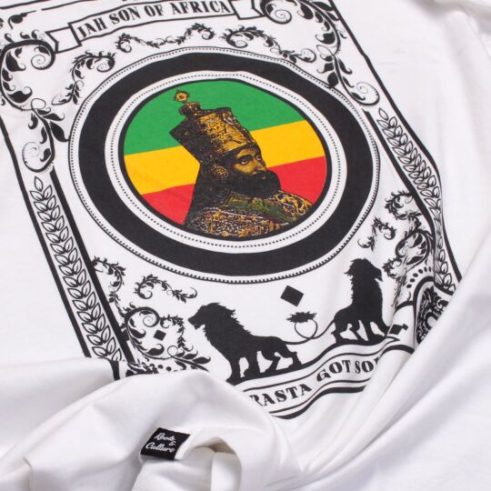  Jah son of Africa / Rasta Got Soul t-shirt | white