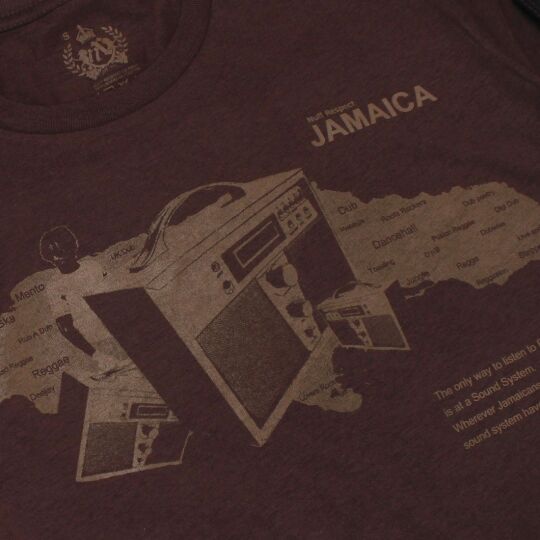 Tshirt damski Radio Jam Nuff Respect Jamaica