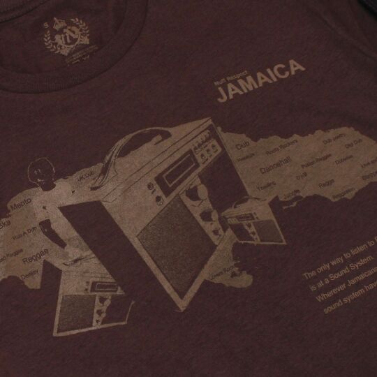 Radio Jam Nuff Respect Jamaica ladies tshirt