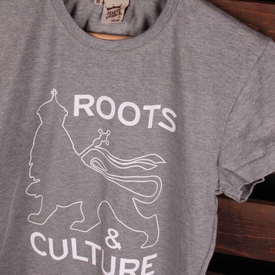 Damski tshirt Roots & Culture | Szary
