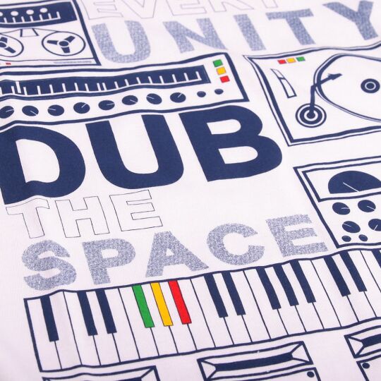 Every Unity Dub The Space Tshirt - white
