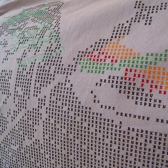 Lion Of Judah rasta inna ASCII style tee