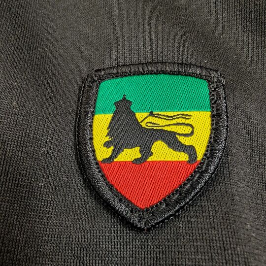 Track top jacket The Lion of Judah, Striped Rasta Tape Track Jacket