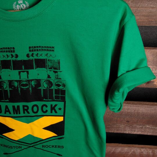 Jamrock Kingston Rockers t-shirt | green