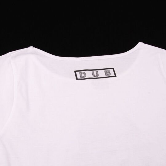 Dub Wise No Compromise ladies tee | white