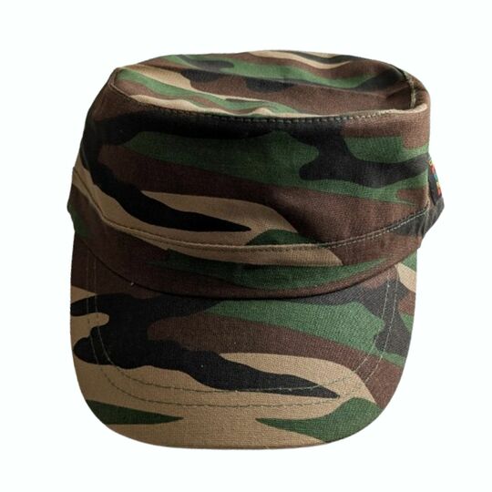 Army flat cap Roots Rockin' Raspect | woodland camouflage