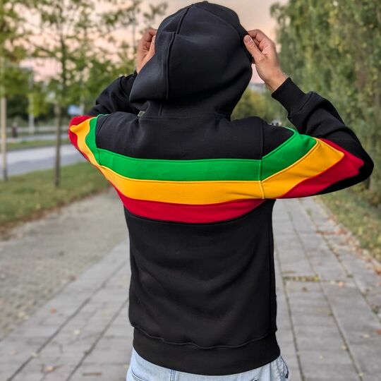Rozpinana bluza z kapturem Reggae Vibes 