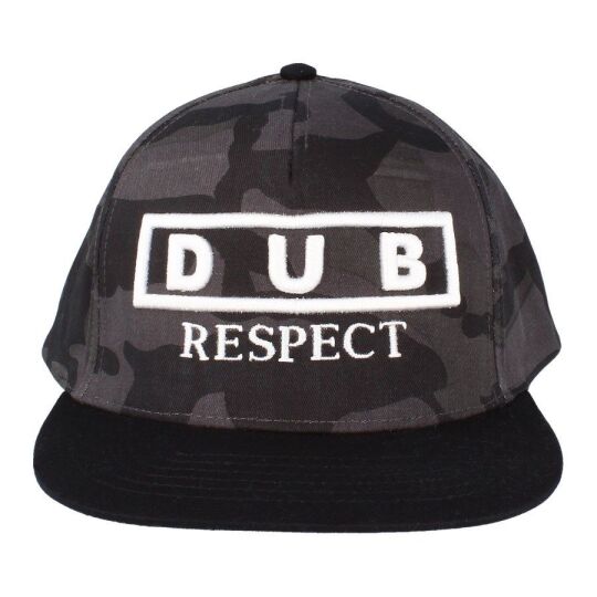 Dub Respect snapback cap | Midnight camo