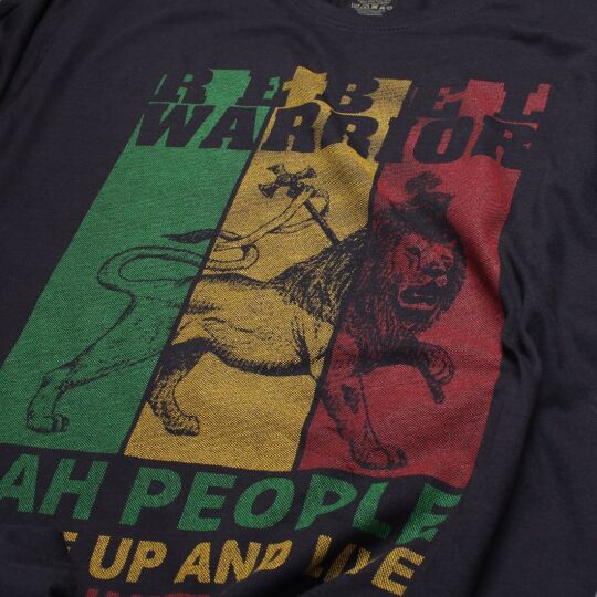 Koszulka Rebel Warrior | Jah people wake up and live