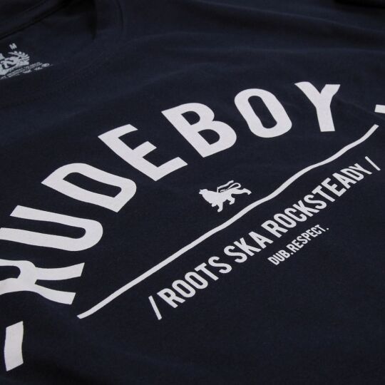 Tshirt Rude Boy | granatowy