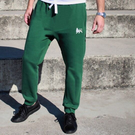 Dub Lion jogging trackies | green