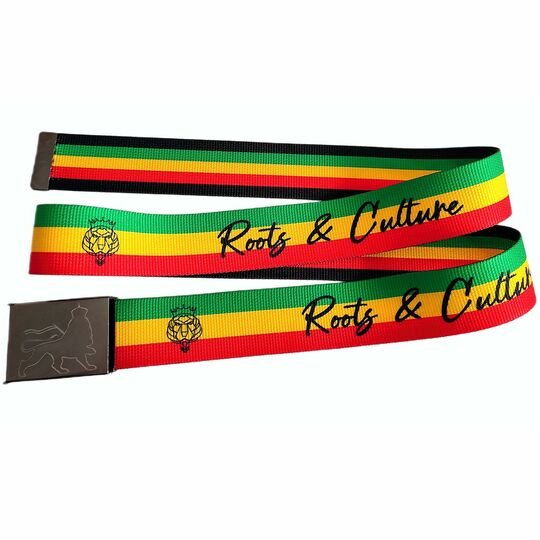 Roots sackcloth Trouser belt - Lion of Zion