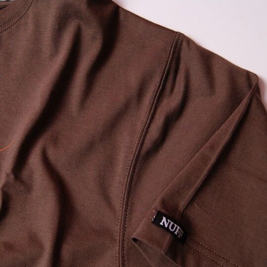 Tshirt męski - Nuff Wear - Wood & Chain 00513 - brown