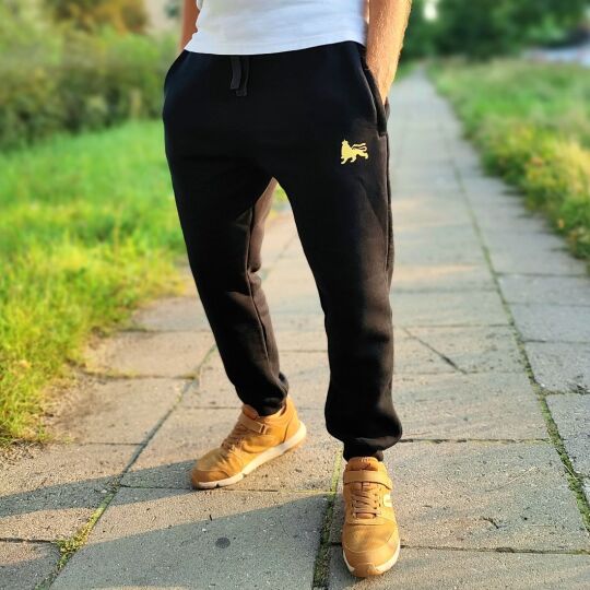 Dresy jogger Dub Lion | czarne