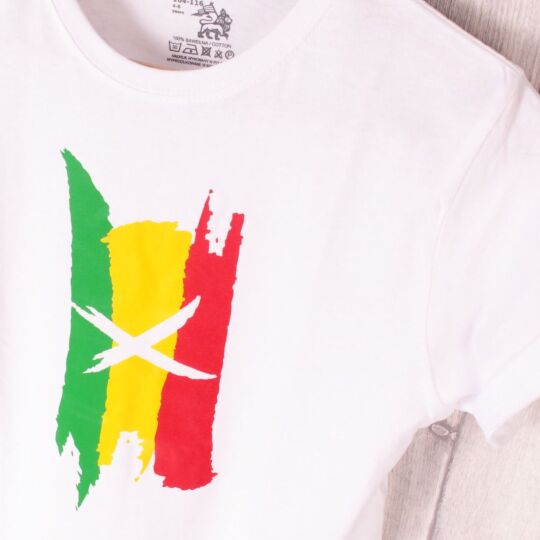 Kids Rasta tshirt | Reggae Colours 3