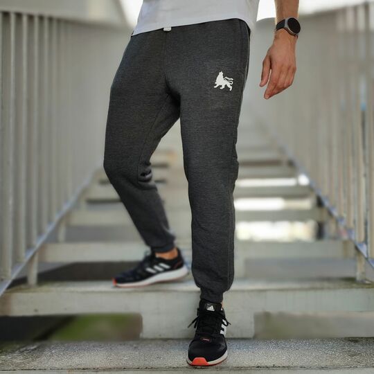 Dub Lion jogging trackies | graphite