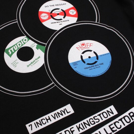 7 inch vinyl Spirit of Kingston Riddim Collector t-shirt