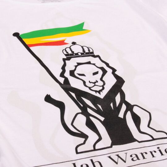 Tshirt Jah Warrior Spiritual Revival - biała damska koszulka 