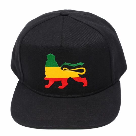 Klasyczna Czapka Snapback Lion of Zion | Czarna