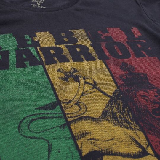Damska koszulka Rebel Warrior | Jah people wake up and live