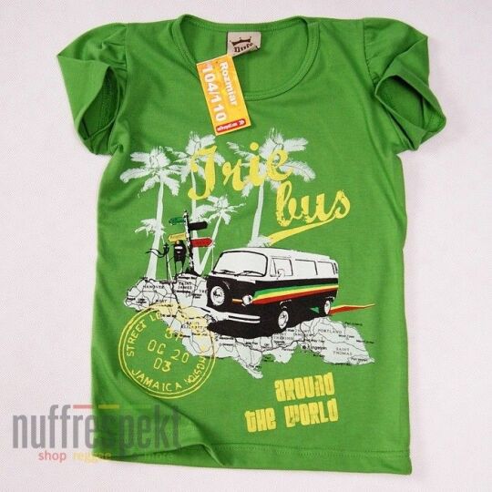 Koszulka Irie Bus Around The World - dziewczęca i młodzieżowa Nuff Respekt Kids